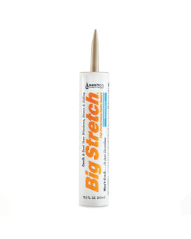 Sashco 10022 Big Stretch Caulk Limestone 105Ounce