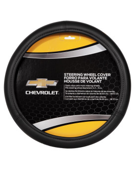 Plasticolor Chevy Gold Bowtie Style Premium Speed Grip Steering Wheel Cover