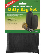 Coghlans Three Piece Mesh Ditty Bag Set