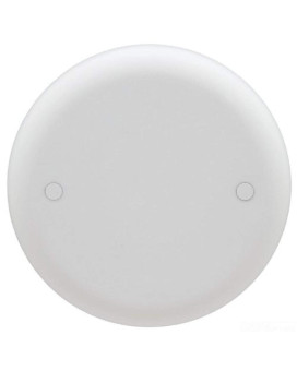 Carlon Cpc4Wh Ceiling Fan Box Cover Round Blank 4Inch Diameter White