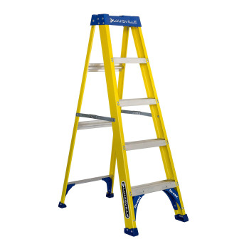 Louisville Ladder 5Foot Fiberglass Step Ladder 250Pound Load Capacity Type I Fs2005