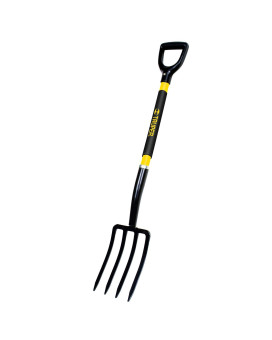 Truper 30299 Tru Pro Spading Fork 4Tine Fiberglass Dhandle 30Inch