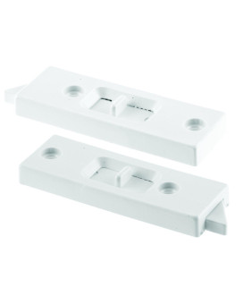 Primeline F 2598 White Vinyl Vertical Hung Sliding Window Lock Single Pack