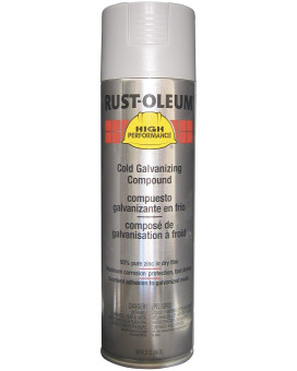 Rustoleum Corporation V2100 Cold Galvanizing Flat 15 Oz Spray Gray