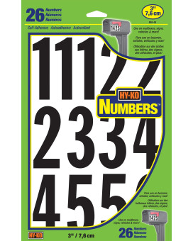 Hyko Prod Mm4N26 Boat Number Assortment