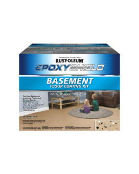 Rustoleum 203008 Epoxyshield Basement Floor Coating 120 Fl Oz Tan