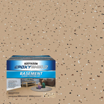 Rustoleum 203008 Epoxyshield Basement Floor Coating 120 Fl Oz Tan