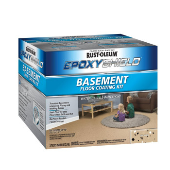 Rustoleum 203008 Epoxyshield Basement Floor Coating 120 Fl Oz Tan