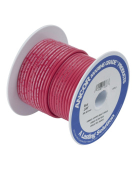 Ancor 113505 Tinned Copper Battery Cable 4 Awg 19Mm2 Red 50Ft