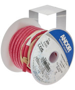 Ancor 111502 Tinned Copper Wire 8 Awg 8Mm2 Red 25Ft