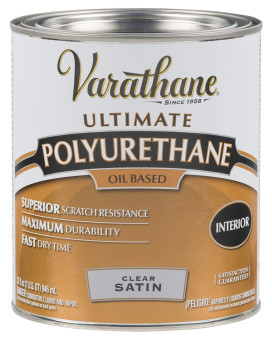 Varathane 9141H Oilbased Ultimate Polyurethane Quart Satin Finish