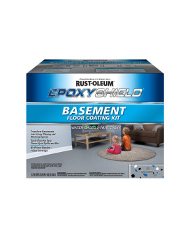 Rustoleum 203007 Epoxyshield Basement Floor Coating 120 Fl Oz Gray