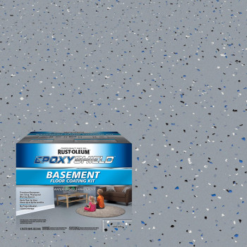 Rustoleum 203007 Epoxyshield Basement Floor Coating 120 Fl Oz Gray