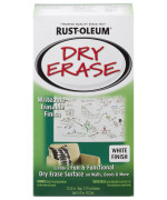 Rustoleum 241140 Specialty Dry Erase Brushon Paint Kit White 16 Fl Oz Pack Of 1