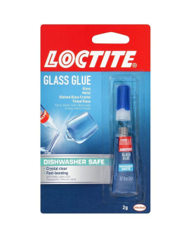 Loctite Glass Glue 2 Gram Tube 1 Pack Clear Superglue For Glass Plastic Wood Metal Crafts Repair Instant Glue Adhesi