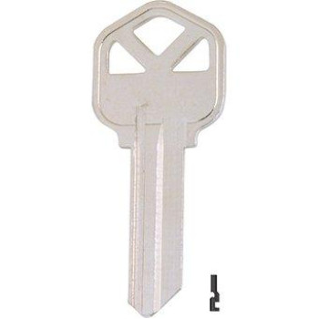 Key Blank Nickel Type 1176 5 Pin Pk50