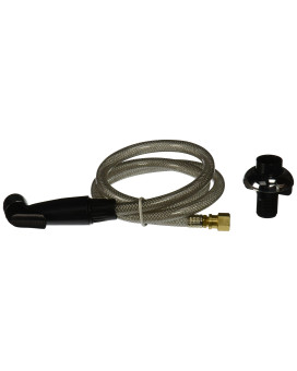 Ezflo Kitchen Faucet Hose And Spray Spray Head With Hose And Guide Black 30171