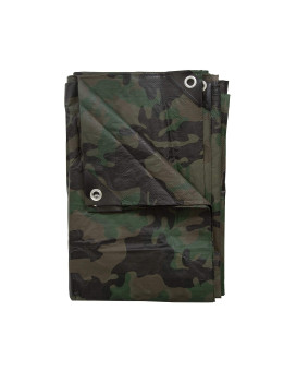 Stansport Mediumduty Ripstop Tarp 5 X 7 Green Camo T57C