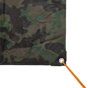 Stansport Mediumduty Ripstop Tarp 5 X 7 Green Camo T57C