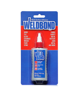 Weldbond Nontoxic Glue 60 Ml 2 Floz Adhesive Wood Glue For Woodworking Or Craft Ceramic Mosaic Glass Tile Styrofoam Fabric A