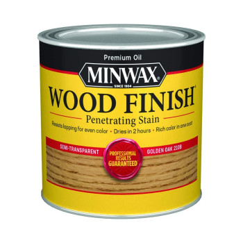 Minwax Store Minwax2210244448Oz Golden Oak Minwax 221024444 Finish Penetrating Interior Wood Stain 8 Fl Oz Pack Of 1