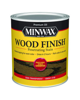 Minwax Store 70013444 Minwax27426700130 1 Quarts Pack Of 1 Ebony 32 Fl Oz