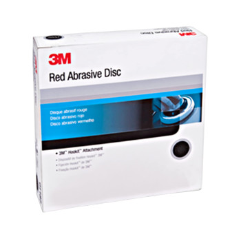 3M Hookit Red Abrasive Sanding Discs 01261 No Hole 6 In 80 Grade Pack Of 50 Discs For Auto Sanding Primer Sanding Ecoa