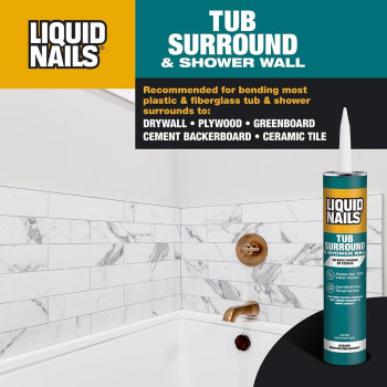 Liquid Nails Ln715 Liquid Nails Ln715 Tub Surround And Shower Adhesive Low Voc 10Ounce