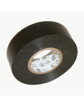 Jvcc Premium Grade Electrical Tape 8 Mils Thick El7566Aw 1 In X 66 Ft Black