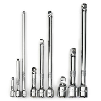 Neiko 00249A Wobble Extension Bar Set 9 Piece 14 38 12 Drives Crv Steel