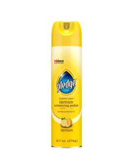 Pledge Expert Care Wood Polish Spray Shines And Protects Removes Fingerprints Lemon 97 Oz Pack Of 1