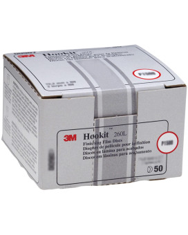 3M Hookit Finishing Film Abrasive Disc 260L 00953 5 In P1000 100 Discs Per Carton