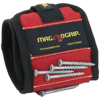 Magnogrip Magnetic Wristband For Holding Screws Nails Drill Bits Cool Gifts For Men Super Strong Magnets Great Diy Gifts