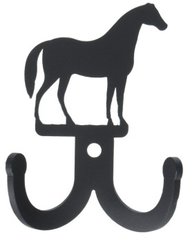 3 Inch Horse Double Wall Hook