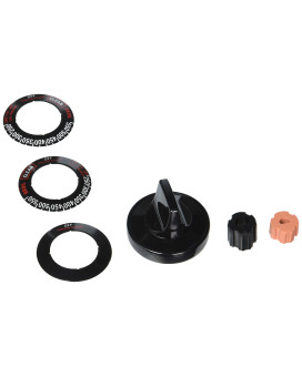 Range Kleen Gas Range Oven Replacement Knob Kit Black