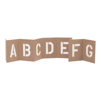 Hyko Prod Co 6 Letternumber Stencil Set