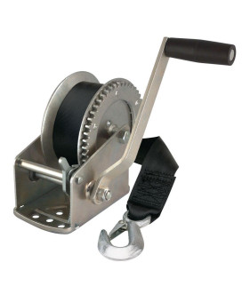 Reese Towpower 74329 Trailer Winch Silver