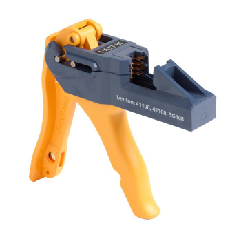 Fluke Networks Jackrapid Jrlev1 Termination Tool For Leviton 41106 41108 5G108 Jacks