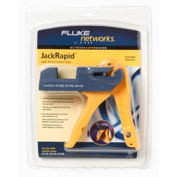 Fluke Networks Jrlev2 Jack Rapid Punch Down Tool For Leviton 61110 5G110 6110G