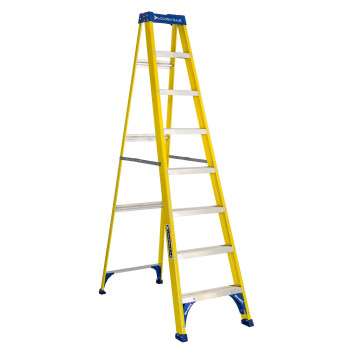 Louisville Ladder Fs2008 8Foot Step Ladder 8 Feet Yellow