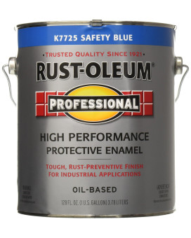 Rustoleum K7725402 Voc Safety Blue Enamel 12 Fl Oz Pack Of 1