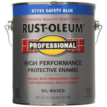 Rustoleum K7725402 Voc Safety Blue Enamel 12 Fl Oz Pack Of 1