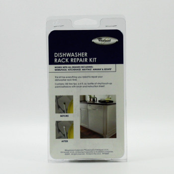 Whirlpool 4396838Rc Dishwasher Rack Repair Kit White