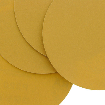 Duragold Premium 6 Gold Psa Sanding Discs 220 Grit Box Of 50 Self Adhesive Stickyback Sandpaper For Da Sander Finishin