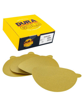 Duragold Premium 6 Gold Psa Sanding Discs 120 Grit Box Of 50 Self Adhesive Stickyback Sandpaper For Da Sander Finishin