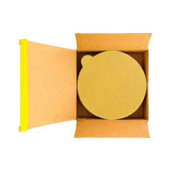 Duragold Premium 6 Gold Psa Sanding Discs 120 Grit Box Of 50 Self Adhesive Stickyback Sandpaper For Da Sander Finishin