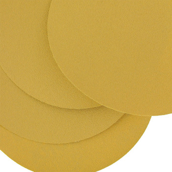 Duragold Premium 6 Gold Psa Sanding Discs 120 Grit Box Of 50 Self Adhesive Stickyback Sandpaper For Da Sander Finishin