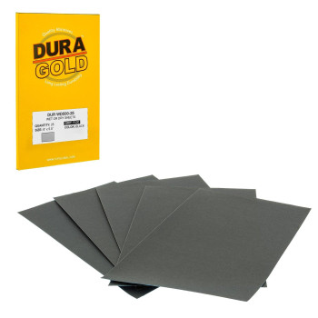 Duragold Premium 500 Grit Wet Or Dry Sandpaper Sheets 512 X 9 Box Of 25 Car Color Sanding Detailing Polishing Autom