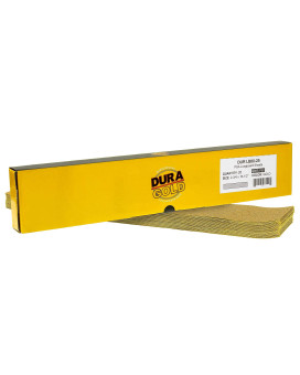 Duragold Premium 80 Grit Gold Precut Psa Longboard Sandpaper Sheets Box Of 20 234 X 1612 Selfadhesive Stickyback Sa