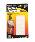 Scratch Guard 88600 Caster Selfadhesive Surface Protector Clear 20 Per Pack